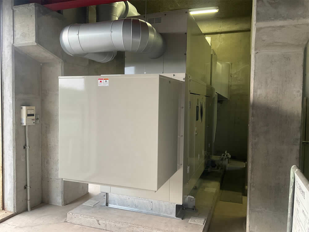 吉元排水機場工事写真2