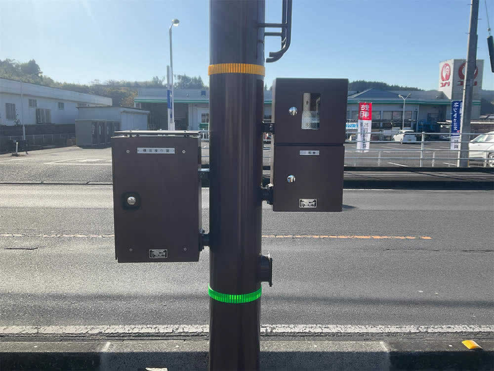 曽於地区情報板工事写真3